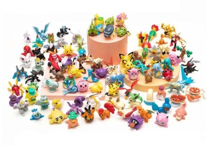 Große Pokemon Figuren (ca. 4-6cm) - 100 Stk. oder 150 Stk.