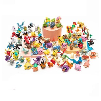Große Pokemon Figuren (ca. 4-6cm) - 100 Stk. oder 150 Stk. – Bild 3