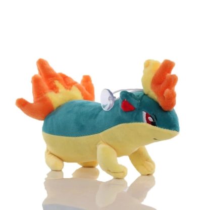 Igelavar Quilava oder Feurigel Cyndaquil Plüsch Pokemon – Bild 2