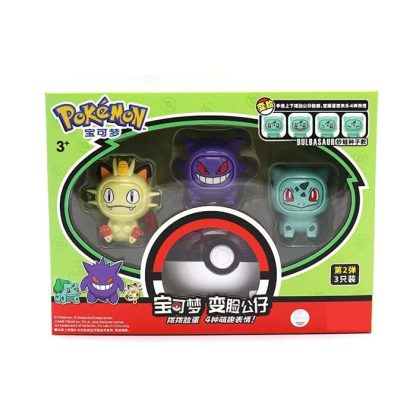 Pokemon Figuren mit wechselnden Gesichtern im 3er Pack – Bild 10