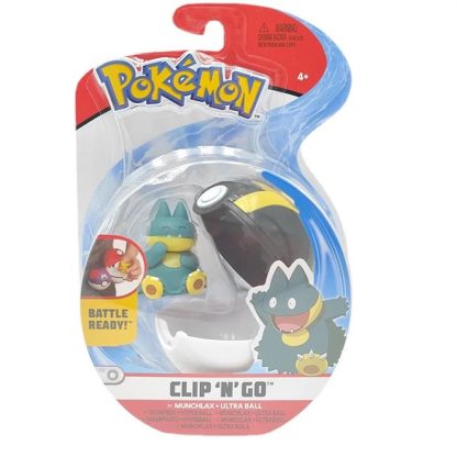 Wct Pokémon Clip'n Go Spielzeug Figure mit Pokeball Pummeluff – Bild 2