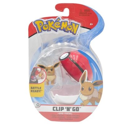 Wct Pokémon Clip'n Go Spielzeug Figure mit Pokeball Pummeluff – Bild 5
