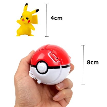 Starter Pokemon Figuren mit Poke Ball – Bild 6