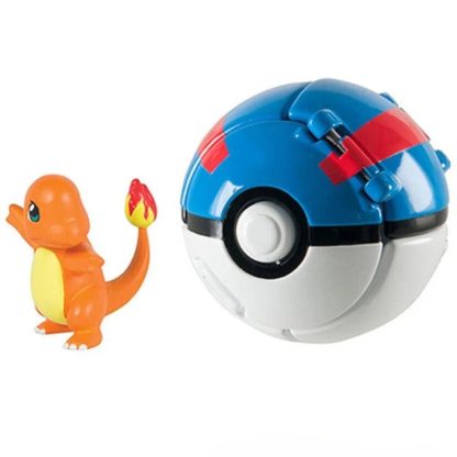 Pop'n throw Pokebälle mit Pokemon Figur – Bild 8