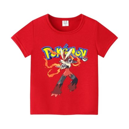 Kinder T-Shirts mit Pikachu oder Pokemon Motiv – Bild 2