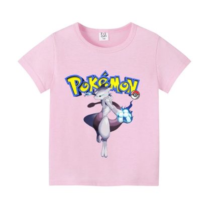 Kinder T-Shirts mit Pikachu oder Pokemon Motiv – Bild 4