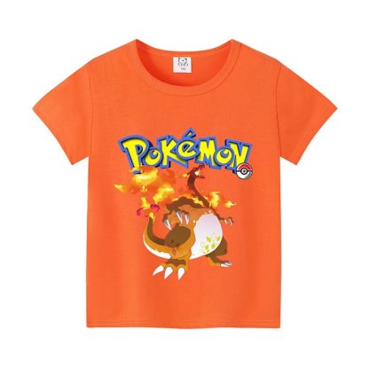 Kinder T-Shirts mit Pikachu oder Pokemon Motiv – Bild 5