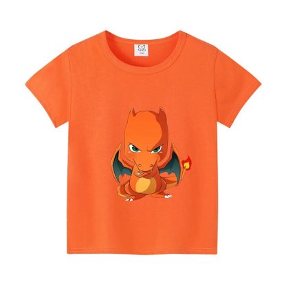 Sommerliche T-Shirts mit Pokemon Motiv für Kinder – Bild 5