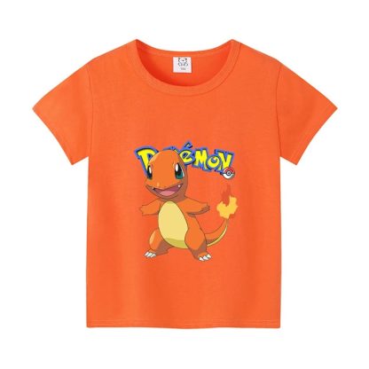 Sommerliche T-Shirts mit Pokemon Motiv für Kinder – Bild 7