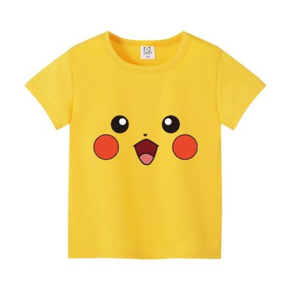 Sommerliche T-Shirts mit Pokemon Motiv für Kinder – Bild 11