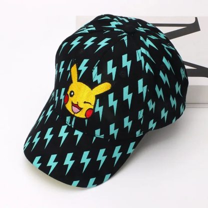 Pokemon Pikachu Kinder Baseball Mütze in Blau, Gelb oder Schwarz – Bild 8