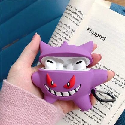 Pokemon 3D Schutzhülle für Airpods im Gengar Aussehen – Bild 2
