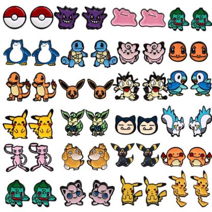 Pokemon Ohrstecker in vielen verschiedenen Motiven