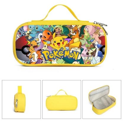 Pokemon Pikachu Federtasche in Schwarz oder Gelb – Bild 2