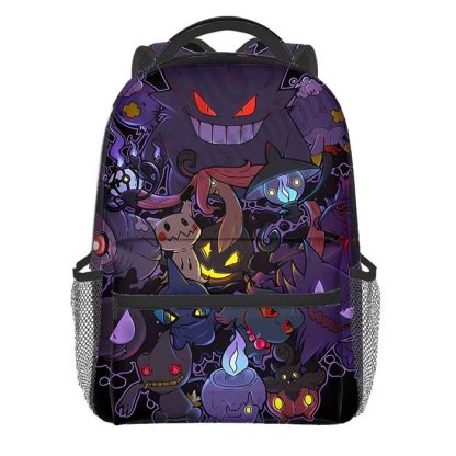 Pikachu, Evoli, Gengar oder Evoli Entwicklungen Rucksack – Bild 10