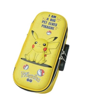 Große Pika Pokemon Federmappe mit Schloß und Tragegriff – Bild 4