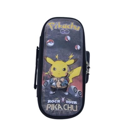 Große Pika Pokemon Federmappe mit Schloß und Tragegriff – Bild 12