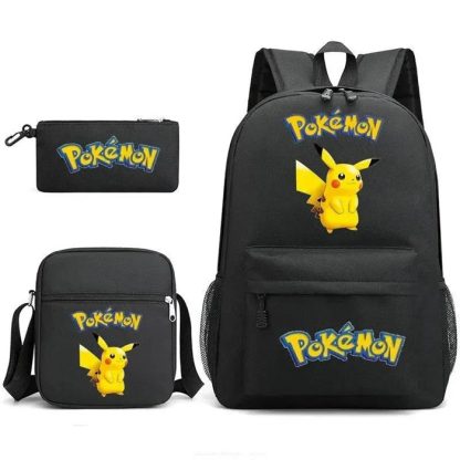 Pokemon Go Rucksack Set mit Rucksack, Federtasche und Tasche – Bild 4