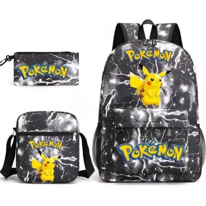 Pokemon Go Rucksack Set mit Rucksack, Federtasche und Tasche – Bild 6