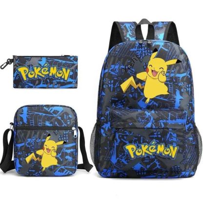 Pokemon Go Rucksack Set mit Rucksack, Federtasche und Tasche – Bild 8