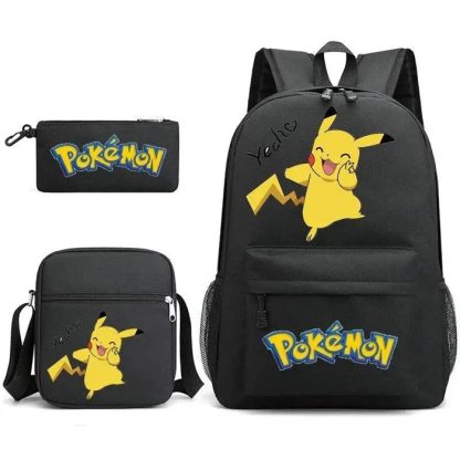 Pokemon Go Rucksack Set mit Rucksack, Federtasche und Tasche – Bild 9