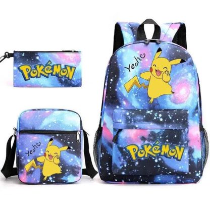 Pokemon Go Rucksack Set mit Rucksack, Federtasche und Tasche – Bild 10