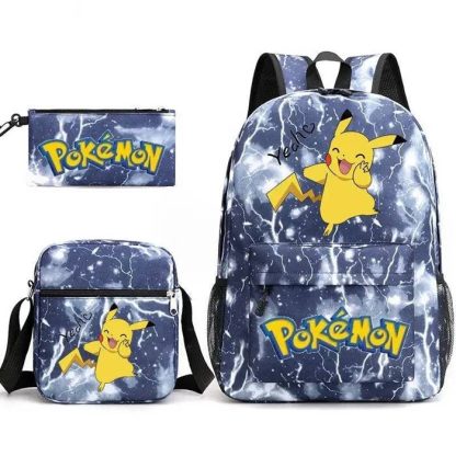 Pokemon Go Rucksack Set mit Rucksack, Federtasche und Tasche – Bild 11