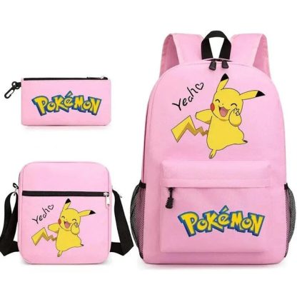 Pokemon Go Rucksack Set mit Rucksack, Federtasche und Tasche – Bild 12
