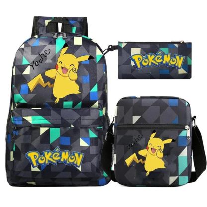 Pokemon Go Rucksack Set mit Rucksack, Federtasche und Tasche – Bild 14