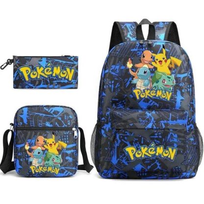 Pokemon Go Rucksack Set mit Rucksack, Federtasche und Tasche – Bild 15