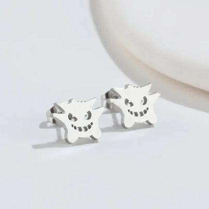 Gengar Ohrstecker Ohrringe – Bild 3