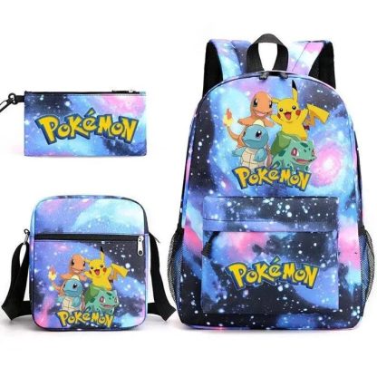Pokemon Go Rucksack Set mit Rucksack, Federtasche und Tasche – Bild 17