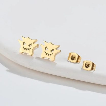 Gengar Ohrstecker Ohrringe – Bild 6