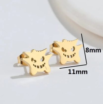 Gengar Ohrstecker Ohrringe – Bild 7