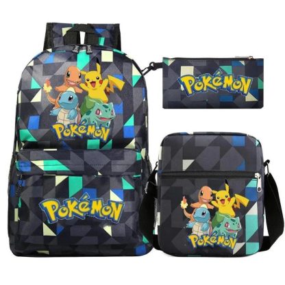Pokemon Go Rucksack Set mit Rucksack, Federtasche und Tasche – Bild 21