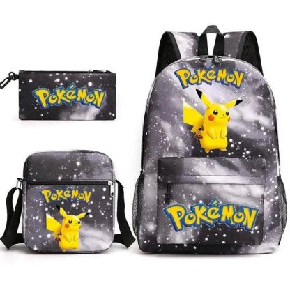 Pokemon Go Rucksack Set mit Rucksack, Federtasche und Tasche – Bild 24