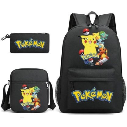 Pokemon Go Rucksack Set mit Rucksack, Federtasche und Tasche – Bild 26
