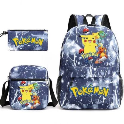 Pokemon Go Rucksack Set mit Rucksack, Federtasche und Tasche – Bild 28