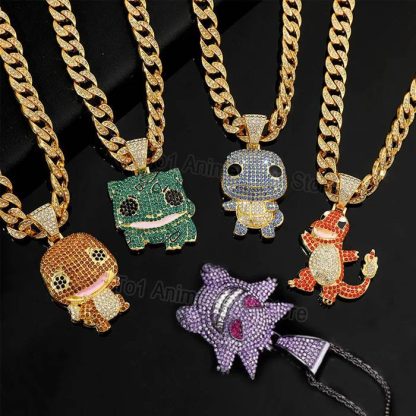Stylishe Bling bling Pokemon Halsketten - viele Motive – Bild 2