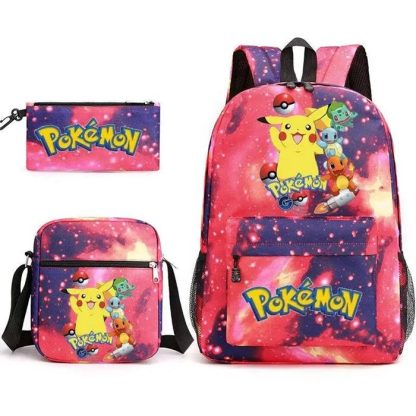 Pokemon Go Rucksack Set mit Rucksack, Federtasche und Tasche – Bild 30