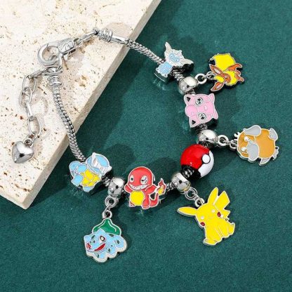 Pokemon Anime Armband mit Anhängern – Bild 3