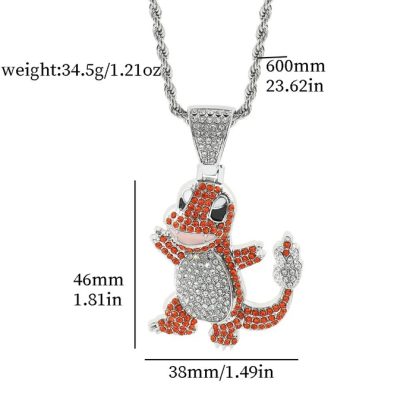Stylishe Bling bling Pokemon Halsketten - viele Motive – Bild 9