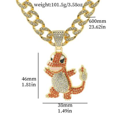 Stylishe Bling bling Pokemon Halsketten - viele Motive – Bild 10