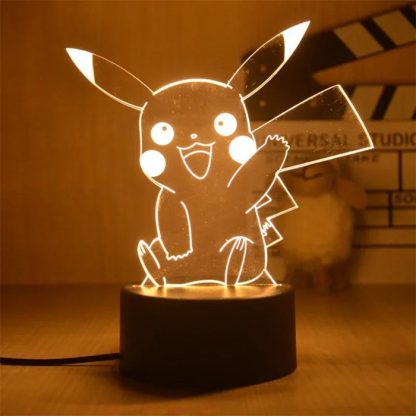 Einfarbige Pokemon Nachtlampen in vielen Motiven – Bild 3