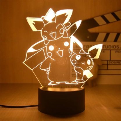 Einfarbige Pokemon Nachtlampen in vielen Motiven – Bild 4