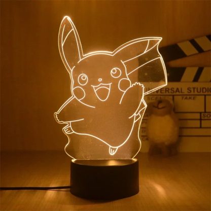 Einfarbige Pokemon Nachtlampen in vielen Motiven – Bild 5
