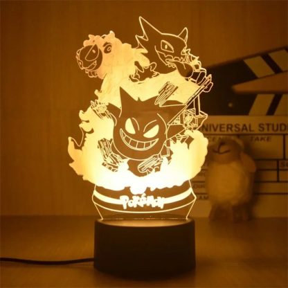 Einfarbige Pokemon Nachtlampen in vielen Motiven – Bild 14