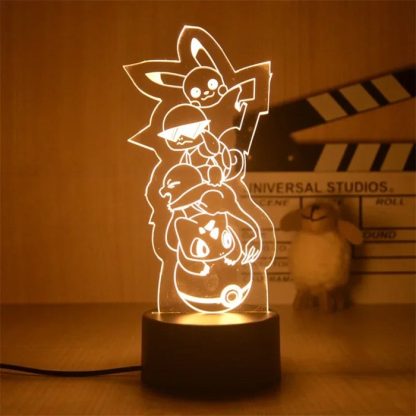 Einfarbige Pokemon Nachtlampen in vielen Motiven – Bild 15