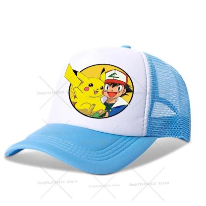 Pokemon Kinder Baseball Caps Pikachu Mützen für den Sommer – Bild 4