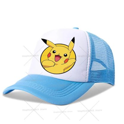 Pokemon Kinder Baseball Caps Pikachu Mützen für den Sommer – Bild 10